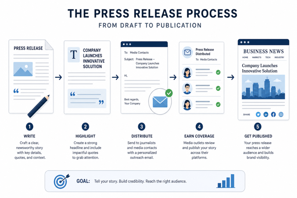 press release writing
